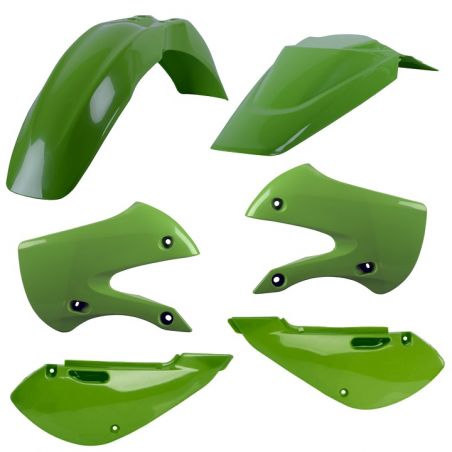 Kit plastiche replica KAWASAKI KX 65 2000-2022 Verde 05
