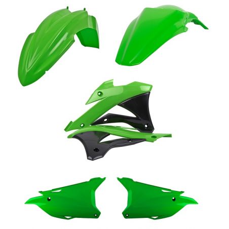 Kit plastiche replica KAWASAKI KX 85 2014-2022 Verde 05/Nero