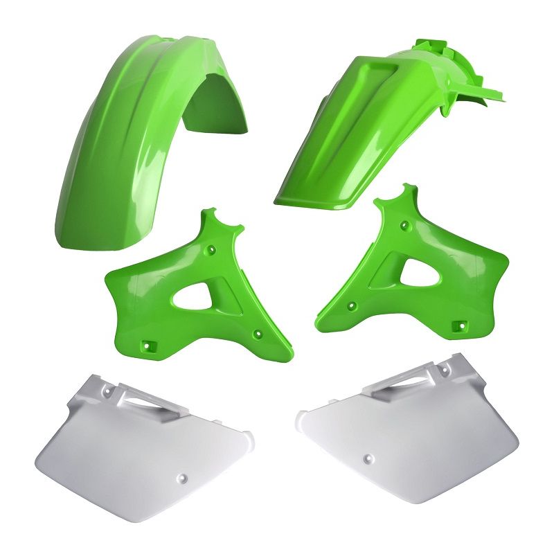 CM91247 Kit plastiche replica KAWASAKI KX 125 1994-1998 Verde  CEMOTO