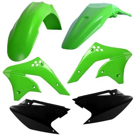 Kit plastiche replica KAWASAKI KX 250 F 2006-2008 Verde 05/Nero