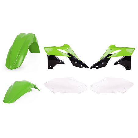 Kit plastiche replica KAWASAKI KX 250 F 2013-2016 Verde 05/Bianco