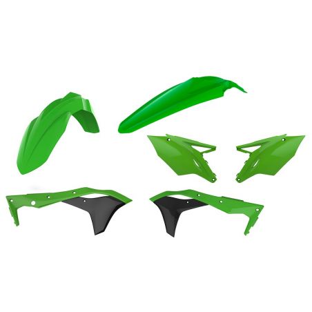 Kit plastiche replica KAWASAKI KX 250 F 2017-2020 Verde 05