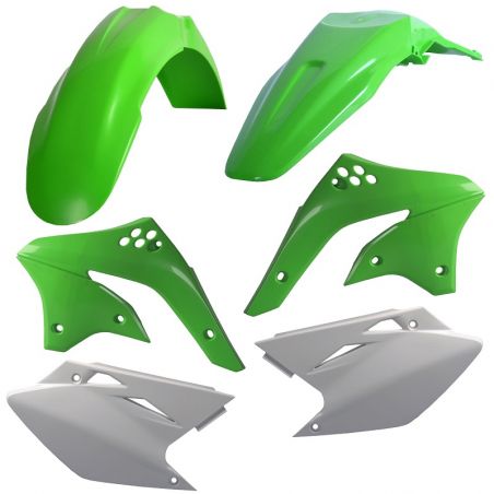 Kit plastiche replica KAWASAKI KX 450 F 2006-2008 Verde 05/Bianco