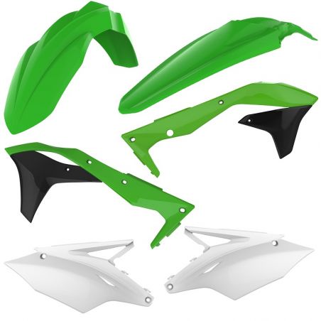 Kit plastiche replica KAWASAKI KX 450 F 2016-2018 Verde 05/Bianco