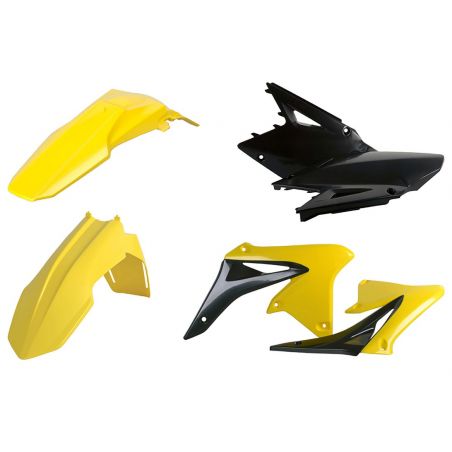 CM91275 Kit plastiche replica SUZUKI RMZ 450 2008-2017 Giallo rm01/Nero  CEMOTO