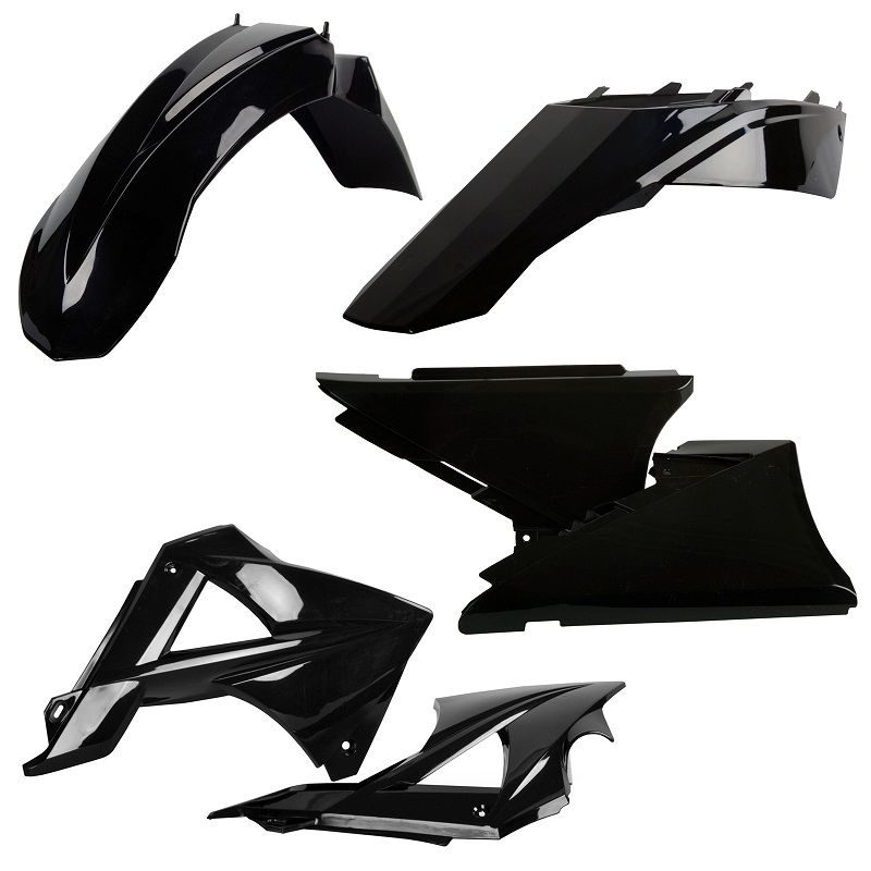 Kit plastiche replica GAS GAS EC 125 2010-2010 Nero