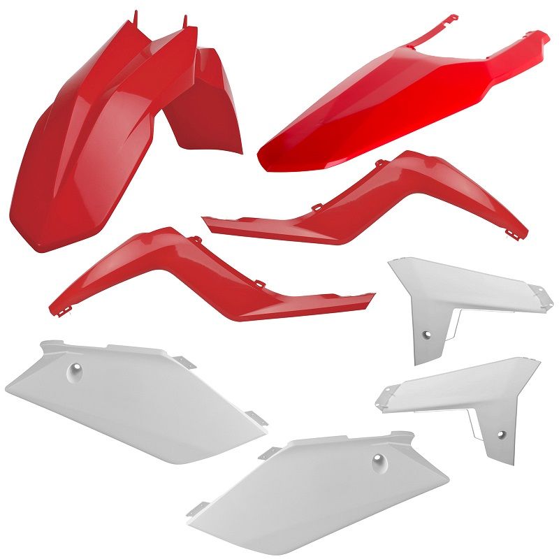 CM91281 Kit plastiche replica GAS GAS EC 300 2013-2013 Rosso/Bianco  CEMOTO