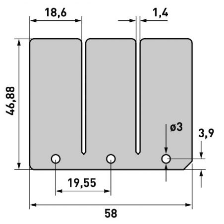 CRA712 per pacchi lamellari DI SERIE YAMAHA YZ 125 2001-2021  CARBONO RACING
