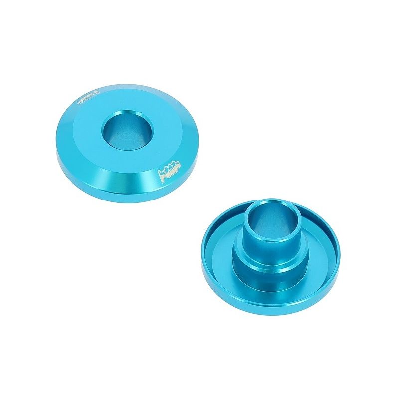 DR004C Distanziali montaggio rapido ruota posteriore HUSQVARNA 450 FE 2014-2023 Azzurro  OEM