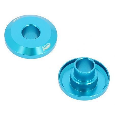 DR004C Distanziali montaggio rapido ruota posteriore HUSQVARNA 85 TC 2014-2023 Azzurro  OEM