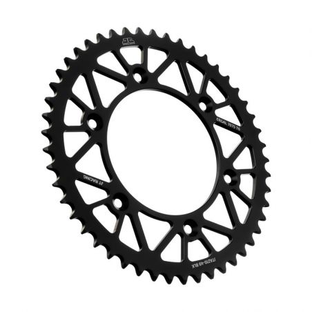 JTA210.49N Corone in ergal JT - RACELITE HONDA CR 250 1984-2007 Nero 49 denti - Colore Nero  JT