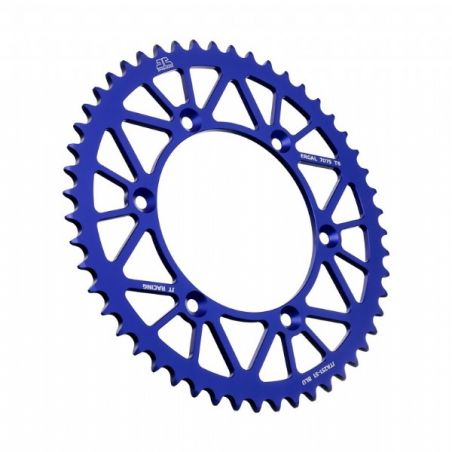 Corone in ergal JT - RACELITE YAMAHA YZ 250 1999-2022 51 denti - colore Blu