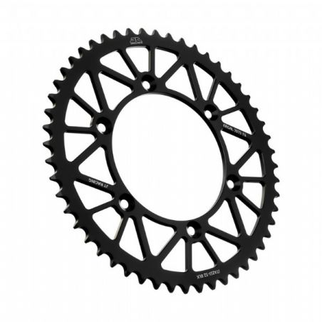 Corone in ergal JT - RACELITE YAMAHA YZ 426 F 2000-2002 Nero 52 denti - Colore Nero
