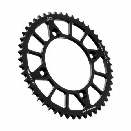 Corone in ergal JT - RACELITE YAMAHA YZ 80 1993-2001 Nero 49 denti - Colore Nero