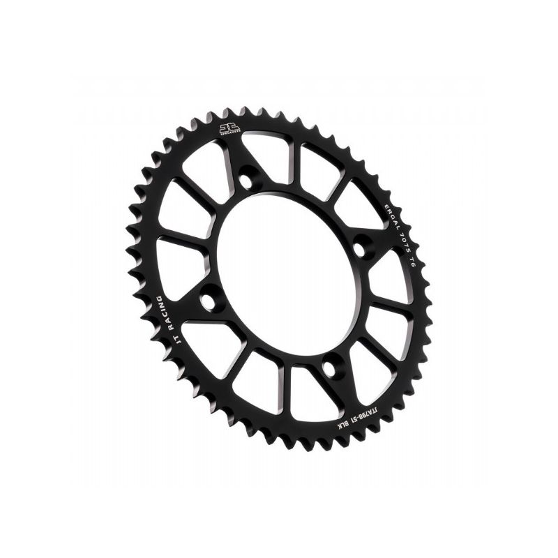 Corone in ergal JT - RACELITE SUZUKI RM 80 1982-2001 Nero 51 denti - Colore Nero