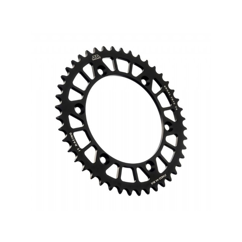 JTA822.44N Corone in ergal JT - RACELITE GAS GAS EC 250 1997-2019 44 denti - colore Nero  JT