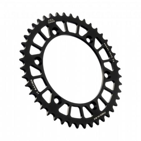 JTA822.44N Corone in ergal JT - RACELITE HUSQVARNA 510 TE 2006-2010 44 denti - colore Nero  JT