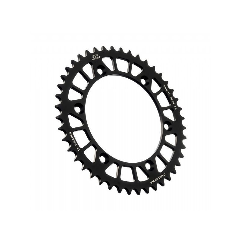 Corone in ergal JT - RACELITE SHERCO 450 SEF-R 2015-2023 44 denti - colore Nero