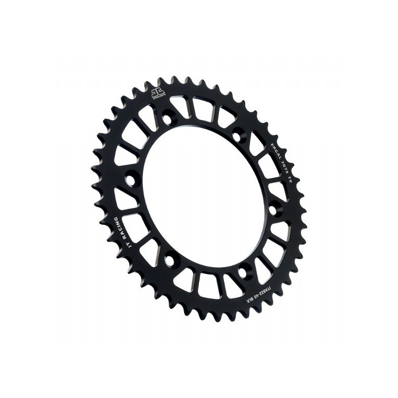 Corone in ergal JT - RACELITE BETA RR 525 2005-2009 45 denti - colore Nero