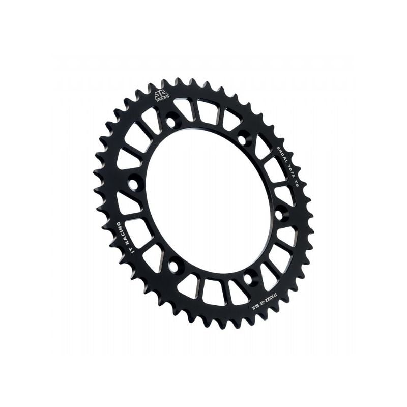 JTA822.45N Corone in ergal JT - RACELITE HUSQVARNA 449 TC 2011-2013 45 denti - colore Nero  JT