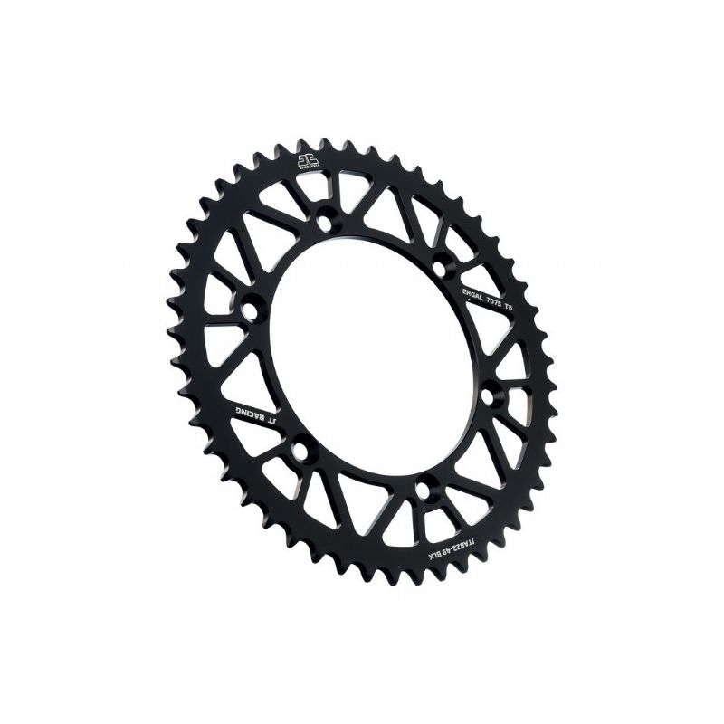JTA822.49N Corone in ergal JT - RACELITE HUSQVARNA 400 TE 2001-2002 49 denti - colore Nero  JT