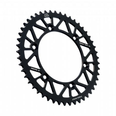 Corone in ergal JT - RACELITE HUSQVARNA 400 TE 2001-2002 49 denti - colore Nero