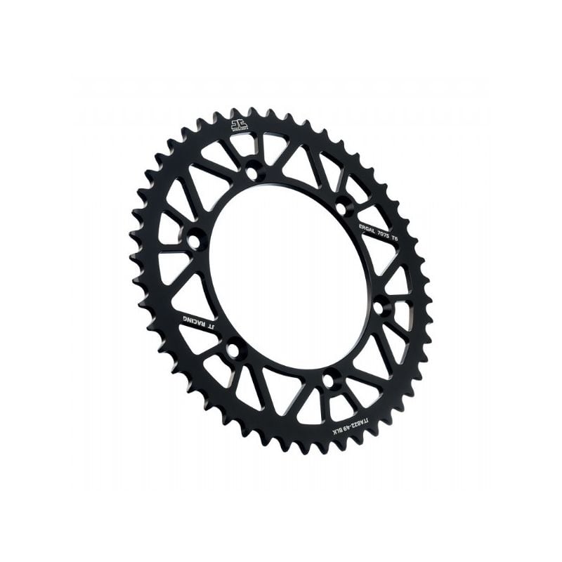 Corone in ergal JT - RACELITE HUSQVARNA 410 TE 1995-2000 49 denti - colore Nero