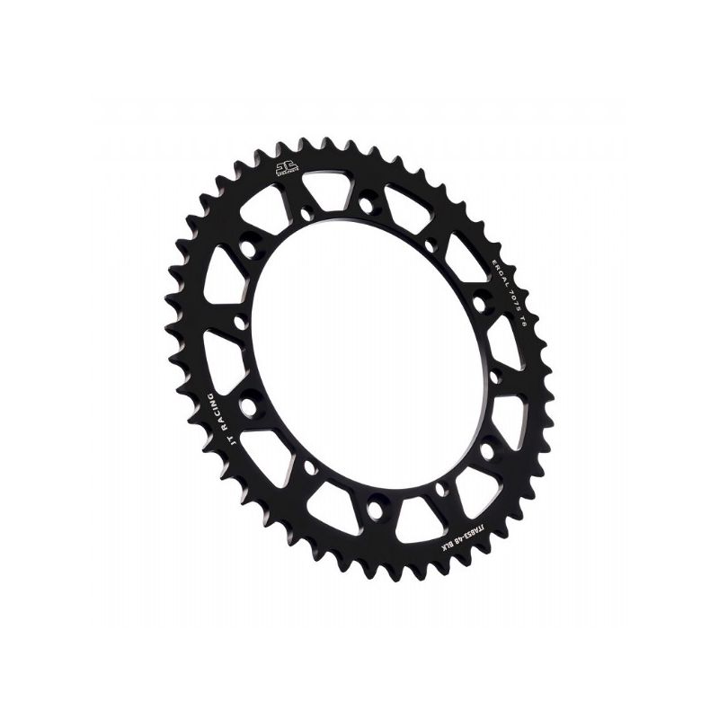 JTA853.48N Corone in ergal JT - RACELITE YAMAHA WR 400 F 1998-1998 Nero 48 denti - Colore Nero  JT