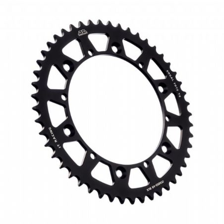 Corone in ergal JT - RACELITE YAMAHA TT 600 1983-1992 Nero 49 denti - Colore Nero