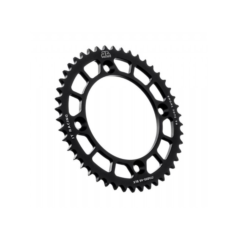 Corone in ergal JT - RACELITE GAS GAS MC 85 2021-2023 46 denti - colore Nero