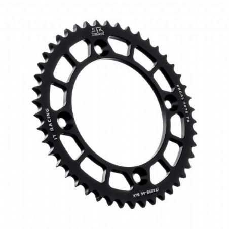 JTA895.46N Corone in ergal JT - RACELITE GAS GAS MC 85 2021-2023 46 denti - colore Nero  JT