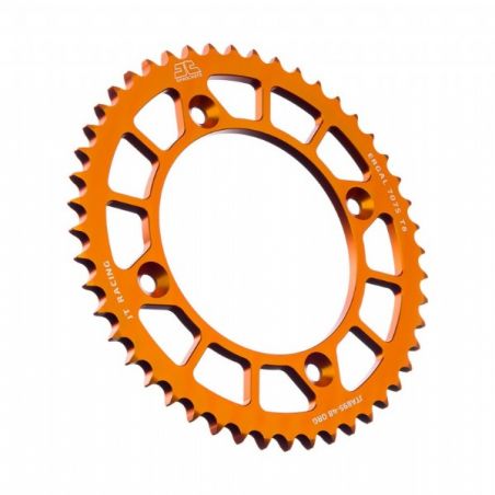 Corone in ergal JT - RACELITE KTM 85 SX 2004-2023 48 denti - colore Arancione