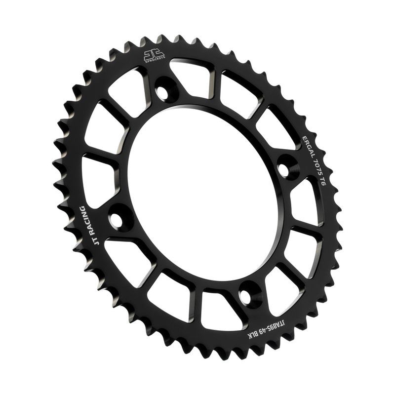 Corone in ergal JT - RACELITE GAS GAS MC 85 2021-2023 Nero 49 denti - Colore Nero
