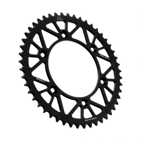Corone in ergal JT - RACELITE KTM 450 EXC 2003-2023 Nero 49 denti - Colore Nero