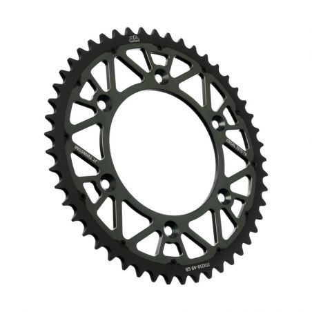 Corone Bi-Metallo JT - TWINSTAR HONDA XR 250 R 1996-2004 Grigio 49 denti