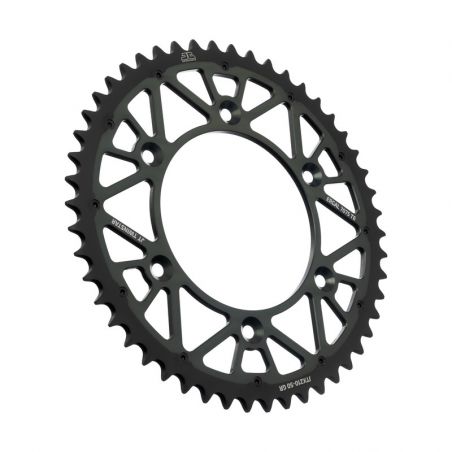 Corone Bi-Metallo JT - TWINSTAR HONDA CRF 250 R 2004-2023 Grigio 50 denti