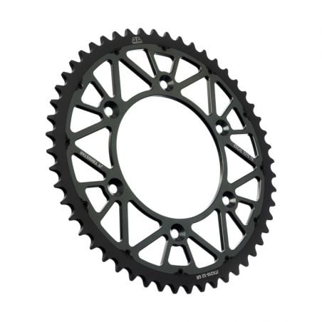 JTX210.52GR Corone Bi-Metallo JT - TWINSTAR HONDA CRF 450 R 2002-2023 Grigio 52 denti  JT