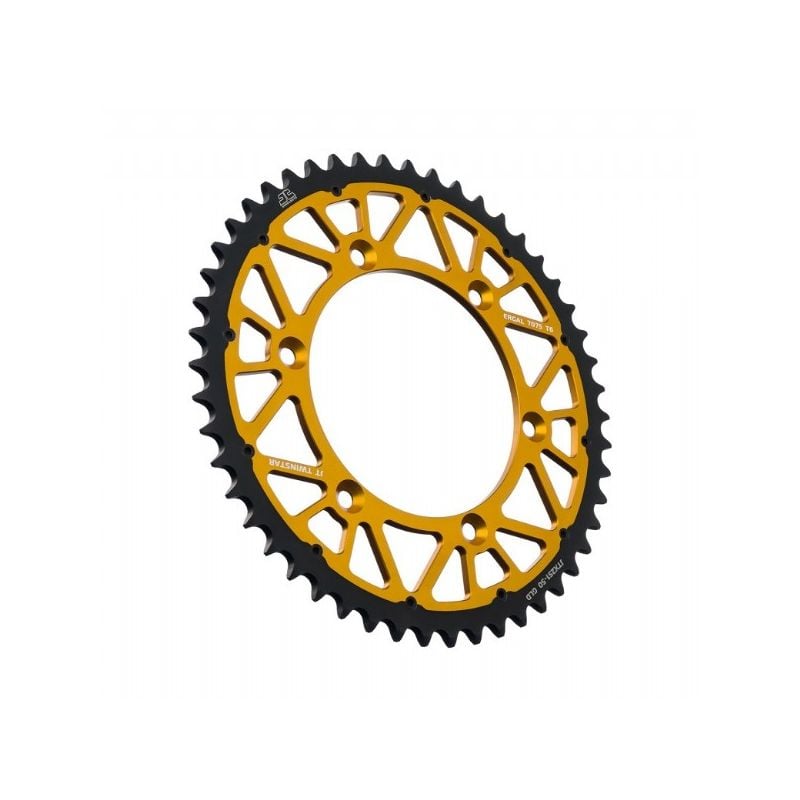 JTX251.50O Corone Bi-Metallo JT - TWINSTAR YAMAHA YZ 400 F 1999-1999 Oro 50 denti  JT