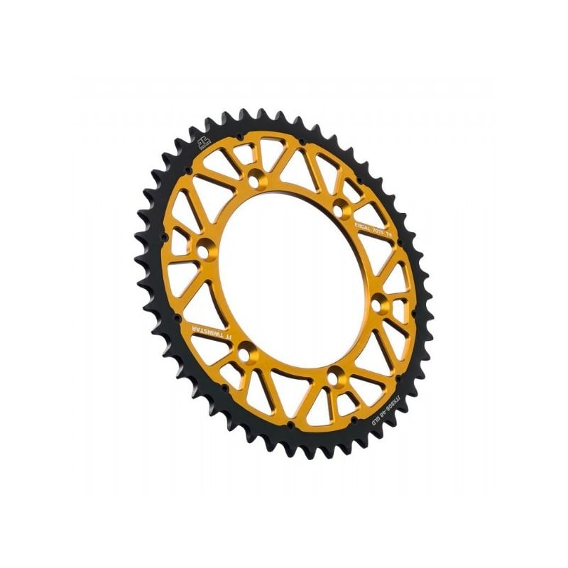 Corone Bi-Metallo JT - TWINSTAR SUZUKI DRZ 400 S 2000-2009 Oro 48 denti