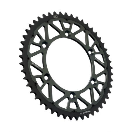 Corone Bi-Metallo JT - TWINSTAR SUZUKI RM 125 1982-2012 Grigio 49 denti