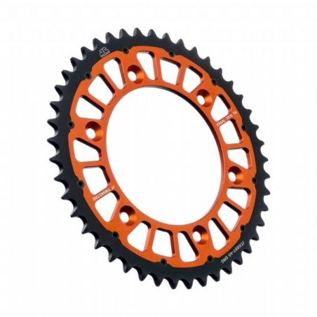 JTX897.45A Corone Bi-Metallo JT - TWINSTAR KTM 525 SX 2003-2007 Arancione 45 denti  JT