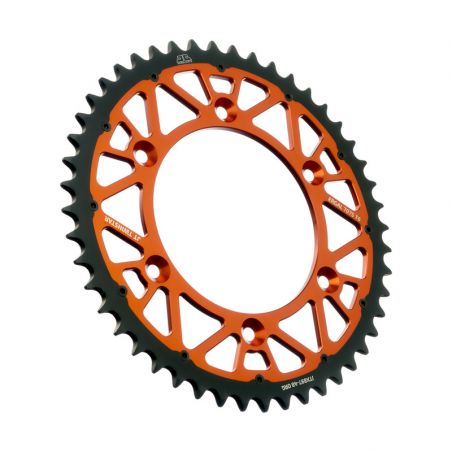 Corone Bi-Metallo JT - TWINSTAR KTM 500 EXC 2012-2023 Arancione 48 denti
