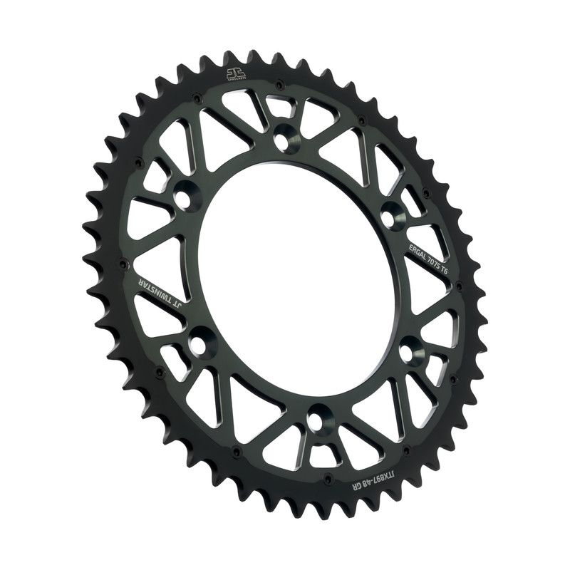 JTX897.48GR Corone Bi-Metallo JT - TWINSTAR KTM 450 SX 2003-2006 Grigio 48 denti  JT