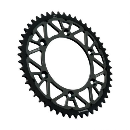 Corone Bi-Metallo JT - TWINSTAR KTM 250 GS 1991-1997 Grigio 49 denti