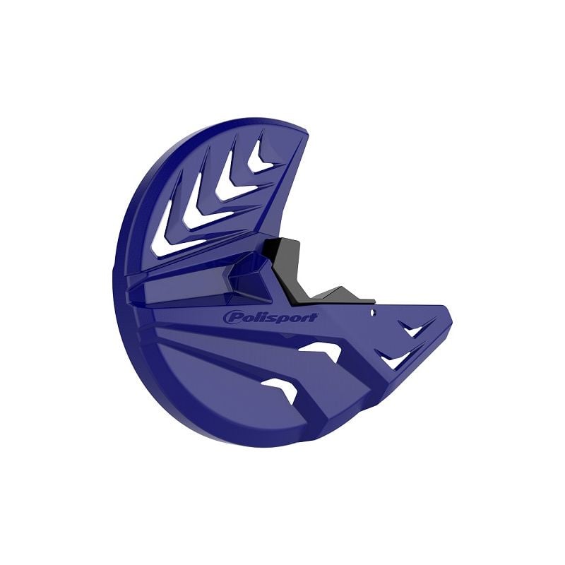 Kit protezione disco freno anteriore e piedini forcelle POLISPORT YAMAHA YZ 250 2008-2022 Blu Kit protezione disco freno anterio