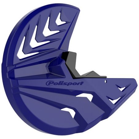 Kit protezione disco freno anteriore e piedini forcelle POLISPORT YAMAHA YZ 250 F 2008-2022 Blu Kit protezione disco freno anter