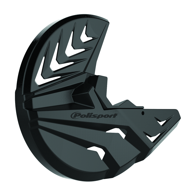 Kit protezione disco freno anteriore e piedini forcelle POLISPORT BETA RR 480 2015-2018 Nero Kit protezione disco freno anterior