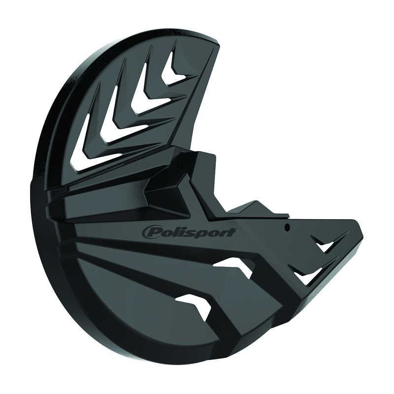 Kit protezione disco freno anteriore e piedini forcelle POLISPORT BETA RR 480 2015-2018 Nero Kit protezione disco freno anterior