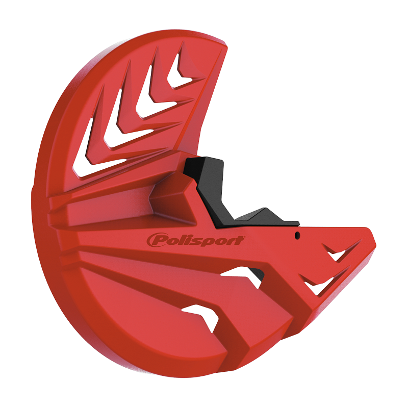 Kit protezione disco freno anteriore e piedini forcelle POLISPORT BETA RR 300 2013-2018 Rosso Kit protezione disco freno anterio