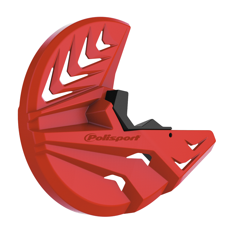 Kit protezione disco freno anteriore e piedini forcelle POLISPORT BETA RR 450 2013-2014 Rosso Kit protezione disco freno anterio